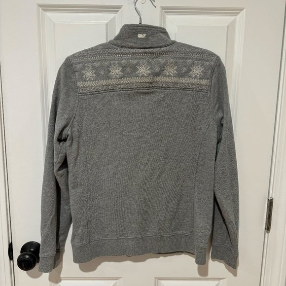 Vineyard Vines‎ Cotton Embroidered Winter Snowflake Shep Pullover - Size Small - Picture 5 of 7
